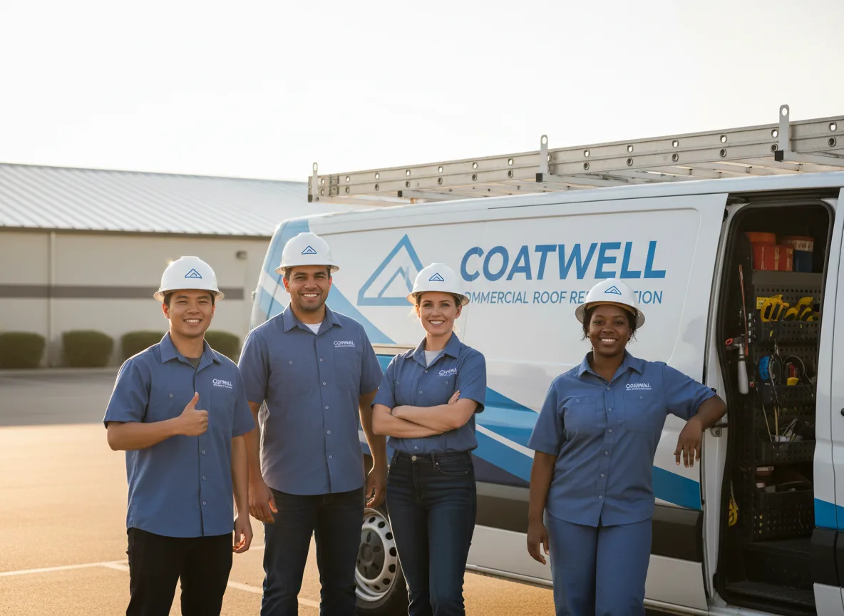 Commercial roof coating company in Mill River, MA